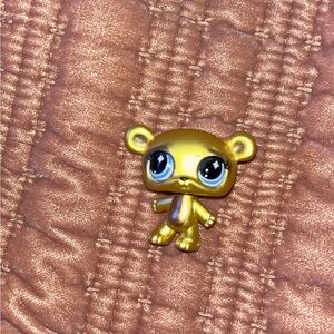 Littlest Pet Shop Gold Bear Figure